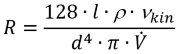 pipe resistance-laminar flow